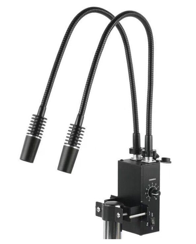 LED Light Source with Dual Light Guide & Clamp