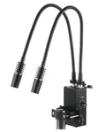 LED Light Source with Dual Light Guide & Clamp