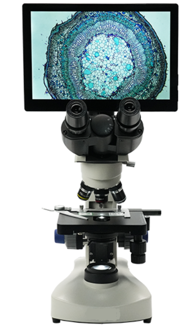 AUC4-220-LCD Digital & Optical Biological Microscope