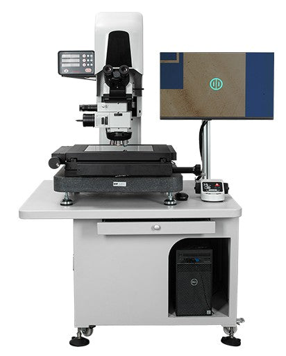Three-Axis Industrial Measuring Microscope with Stage size Options