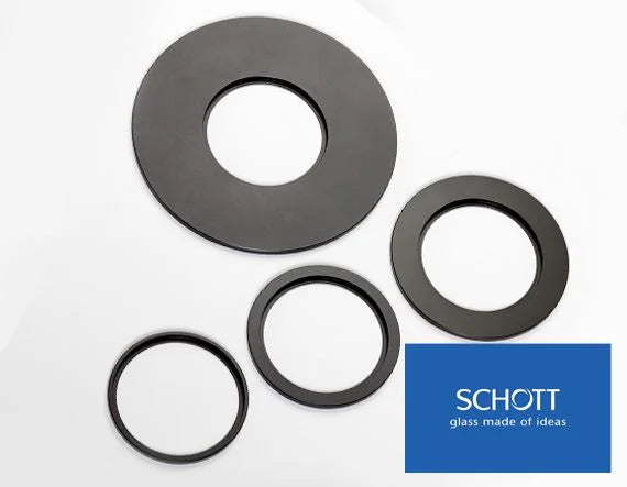 SCHOTT Transmitted Light Stage Accessories – Base Adapters & Polarising Filter