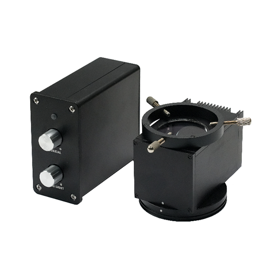 LED External Coaxial & Ring Light Illuminator for Stereo Microscopes