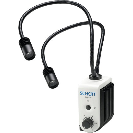 SCHOTT EasyLED Spot Light PLUS Systems for Stereo Microscopy – Single & Dual