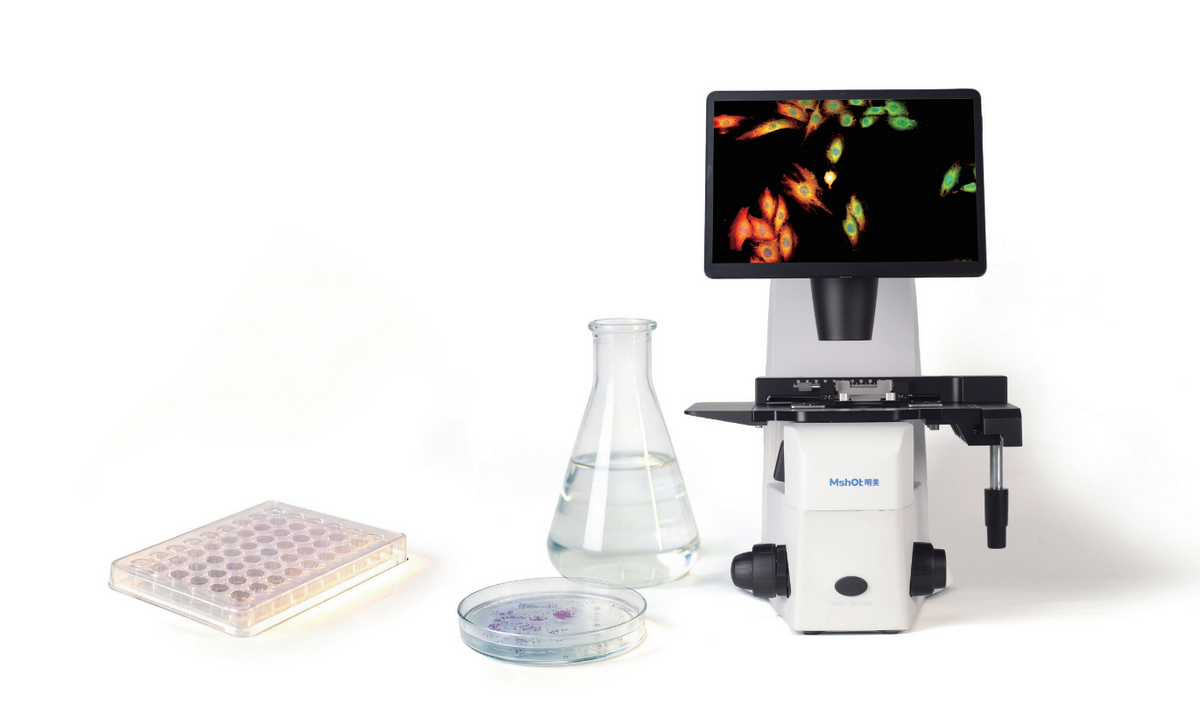 Mshot MIX60-FLD Intelligent Eyepiece-Free Inverted Fluorescence Microscope - additional MSHOT product image