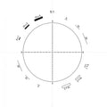 Microscope Eyepiece Reticules (Graticules) G24 Walton & Beckett 5:1