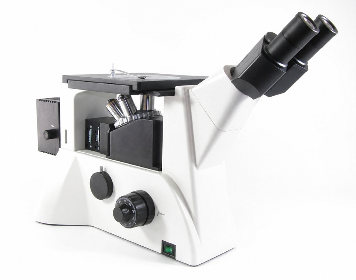 Inverted Metallurgical Microscope with Brightfield or Brightfield / Darkfield Options