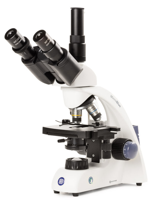MicroBlue Range of LED Upright Microscopes for Teaching