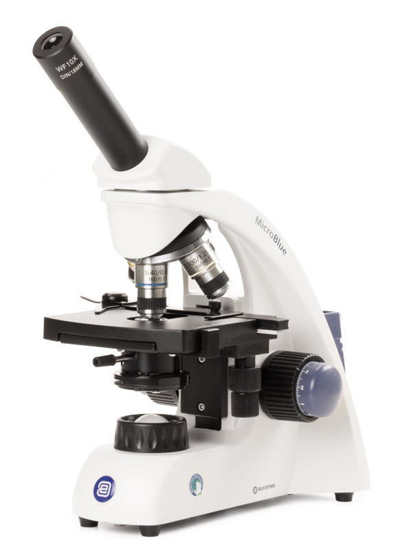 MicroBlue Range of LED Upright Microscopes for Teaching