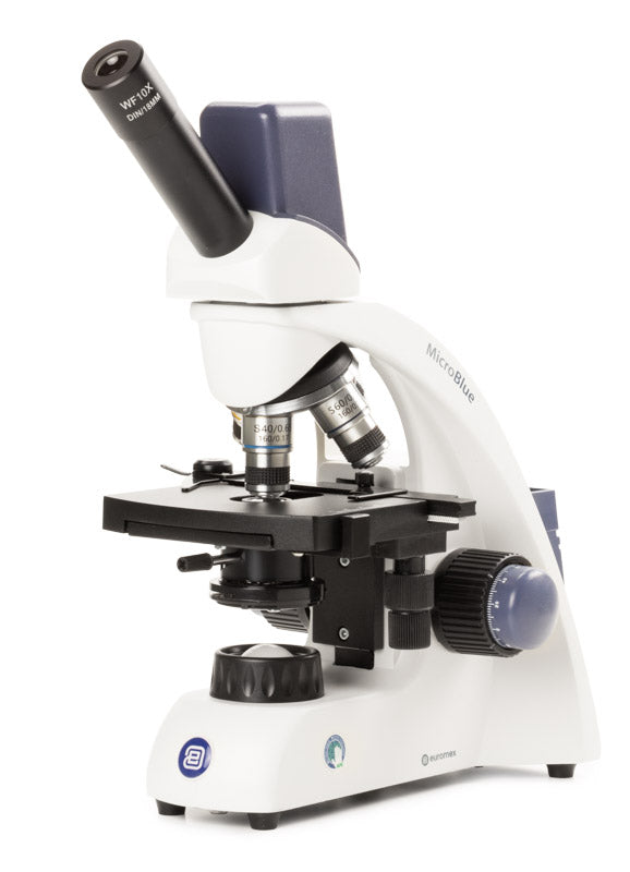 MicroBlue Range of LED Upright Microscopes for Teaching