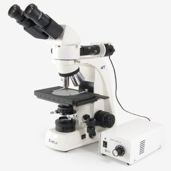 Meiji MT8000 Series Brightfield Metallurgical Microscope with Reflected and Transmitted Light