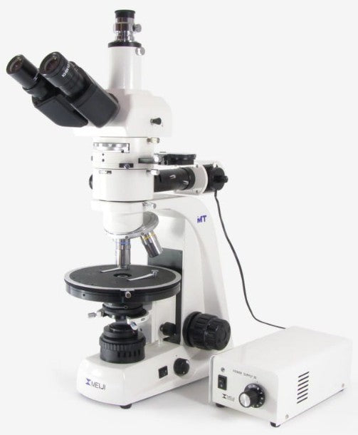 Meiji MT9900 Series Incident and Transmitted-Light Polarising Microscope