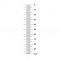 Microscope Eyepiece Reticules (Graticules) NE2 Vertical Scale 10mm/0.1mm