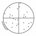 Microscope Eyepiece Reticules (Graticules) NG52 Chalkley Point Array