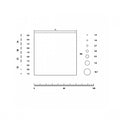 Microscope Eyepiece Reticules (Graticules) NG61 Grain Sizing Reticle to ISO4967 / JIS G0555