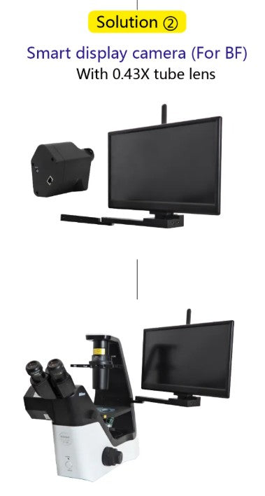 Digital Imaging Upgrades for Nikon ECLIPSE Ts2 Inverted Microscopes