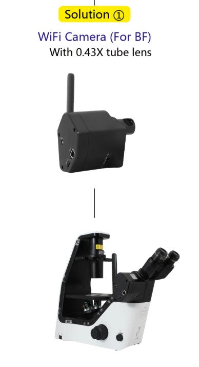 Digital Imaging Upgrades for Nikon ECLIPSE Ts2 Inverted Microscopes