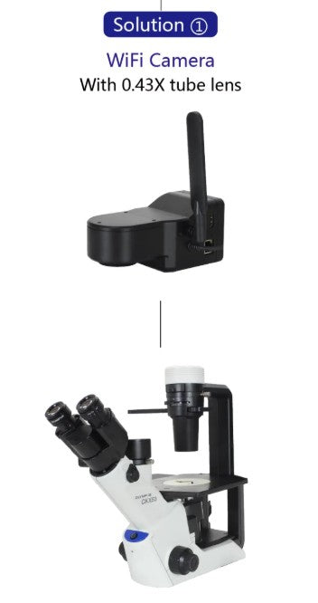 Digital Imaging Upgrades for Evident & Olympus CKX53 Inverted Microscopes