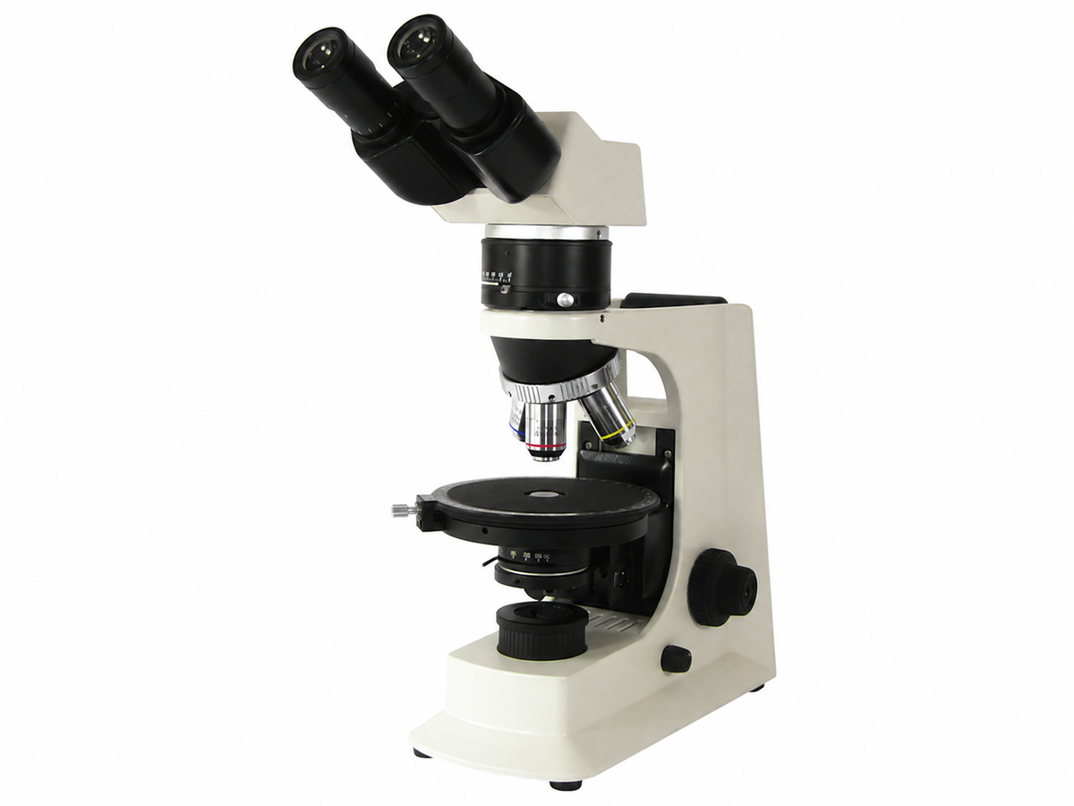 Upright Polarising Microscope for Teaching with Transmitted LED Light