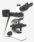 Upright Material Microscope with Reflected & Transmitted Light, Brightfield, Halogen illumination