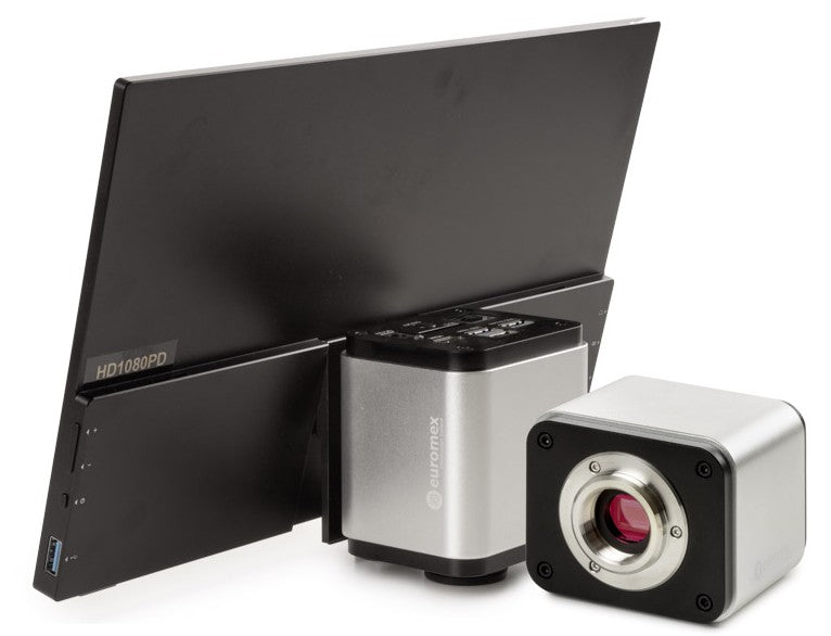 Euromex UHD-4K 8.3MP Microscope Camera with 13" HD Screen – VC.3045-HDS