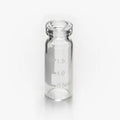 Yorlab 2mL clear glass 11mm crimp vial with write-on panel