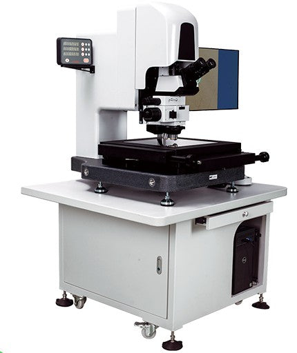 Three-Axis Industrial Measuring Microscope with Stage size Options