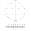 Microscope Eyepiece Reticules (Graticules) G57 Pharmaceutical PSA Pattern, IMA Reticle