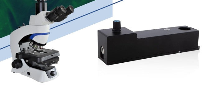 Single Channel LED Fluorescence insert for Olympus Evident CX33 & CX43