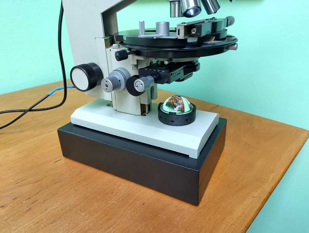 LED upgrade kit for Lomo Biolam microscopes with mirror base