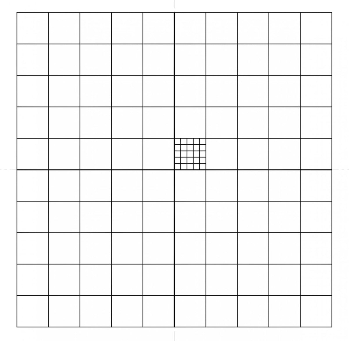 Microscope Eyepiece Reticules (Graticules) NE29 Whipple Grid