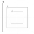 Microscope Eyepiece Reticules (Graticules) NE38 Ratio Squares 4, 7, 10mm