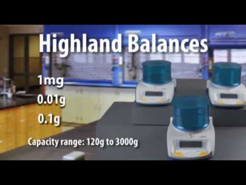Highland® Approved Portable Precision Balances-HCB 602M