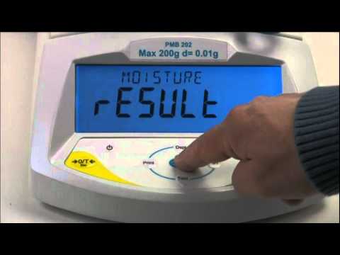 Moisture Analyser-PMB 202