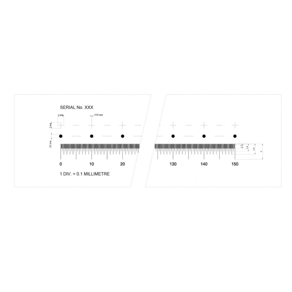 PS150XO HD Long Scale 150mm/0.1mm + Dot and Cross Series