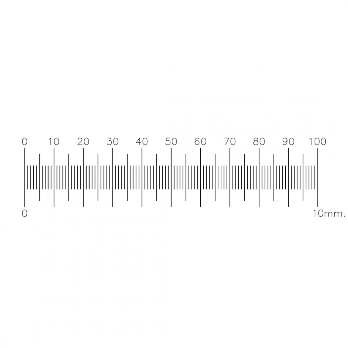 PS1 Stage Micrometer 10mm/0.1mm