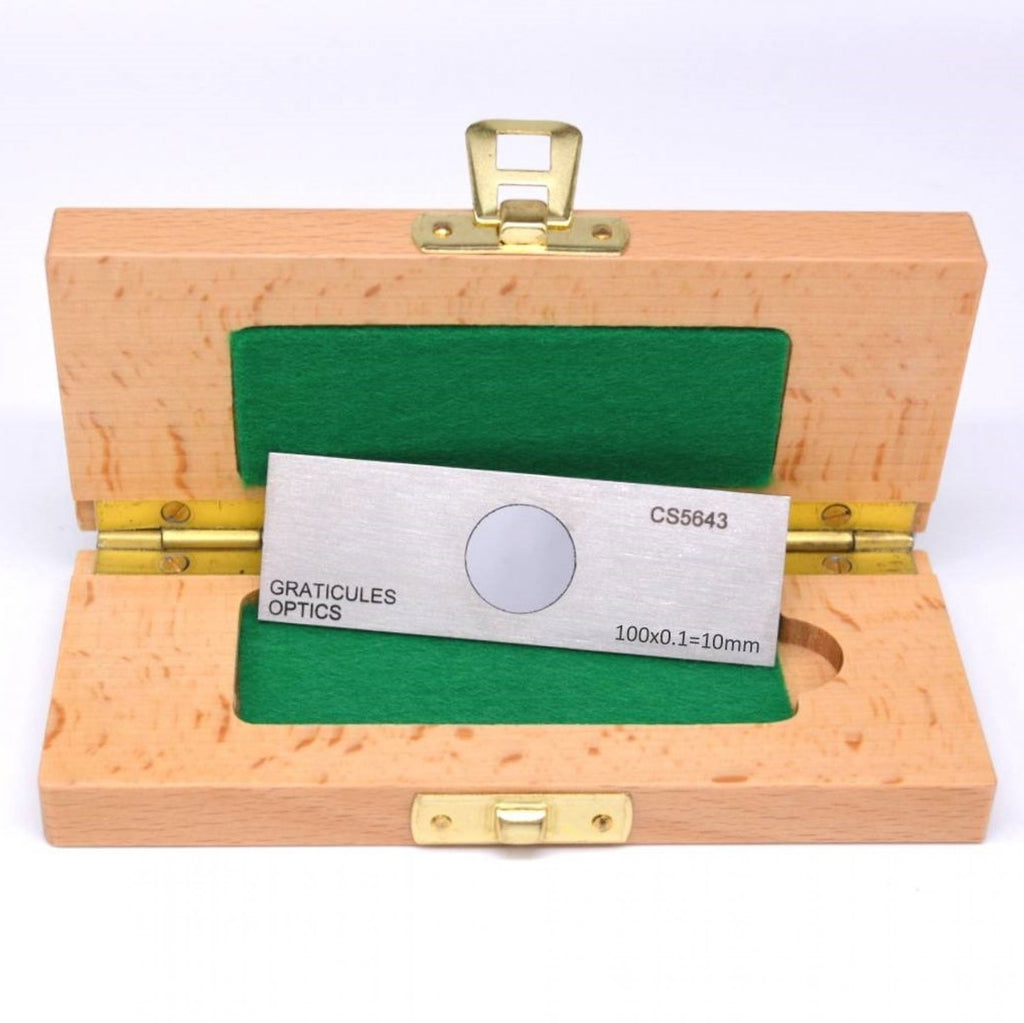 PS1R Stage Micrometer 10mm/0.1mm, Reflected Light