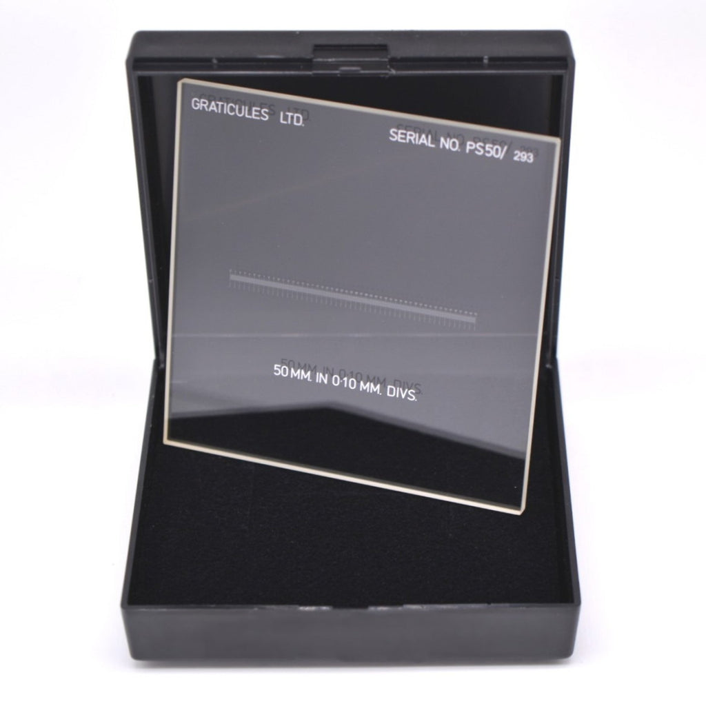 PS50 Long Micrometer Scale 50mm/0.1mm