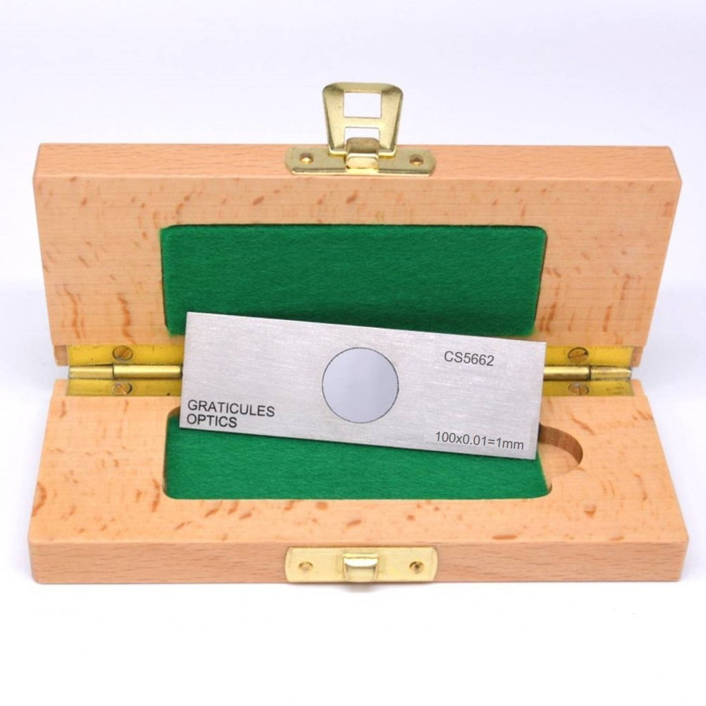 PS78 Stage Micrometer 1mm/0.01mm, Reflected Light