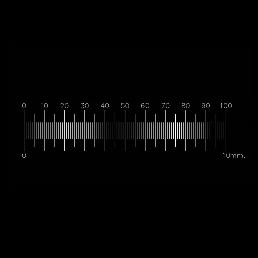 S1R Stage Micrometer 10mm/0.1mm, Reflected Light