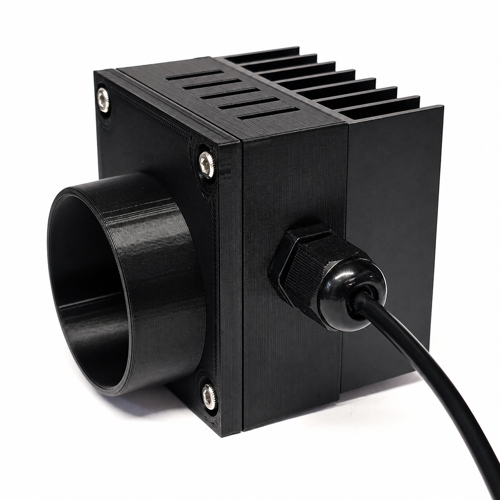 Rear LED illuminator for rear base port of Leica S9D