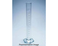 Scilabware PYREX Class A measuring cylinder with spout and white graduations