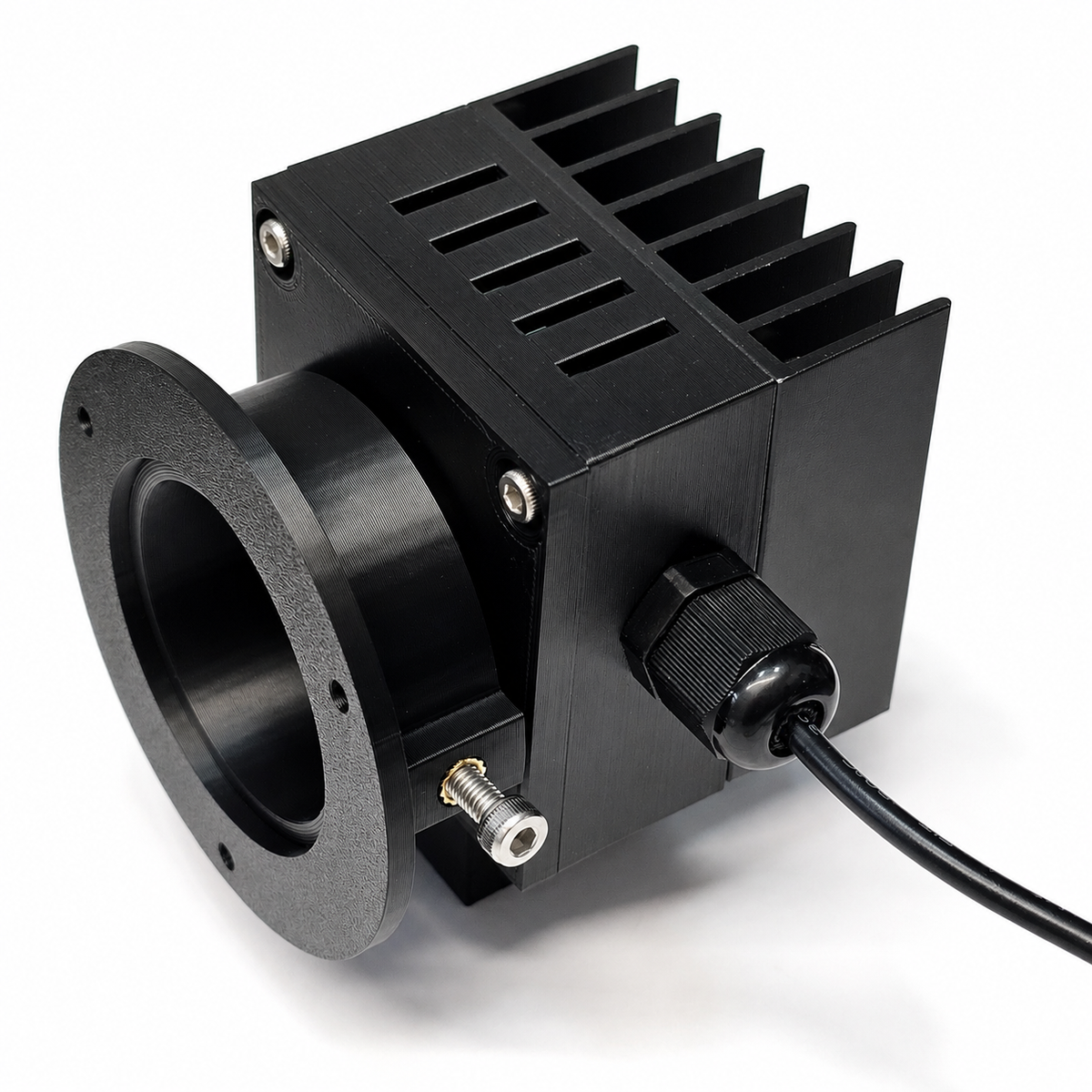 Rear LED illuminator for Nikon SMZ stereomicroscopes with C-DS transmitted light stand