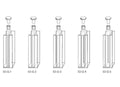 Starna Type 53 dual-path UV quartz fluorimeter cells