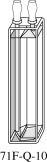 Starna Type 71-F fluorescence flow cell
