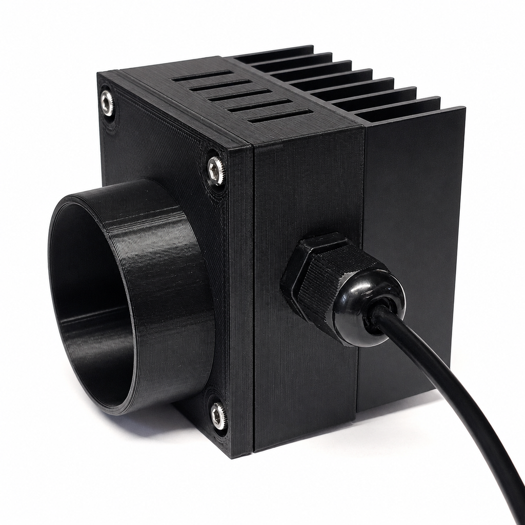 Rear LED illuminator for Olympus SZ40 and SZ61 stereomicroscopes with external control