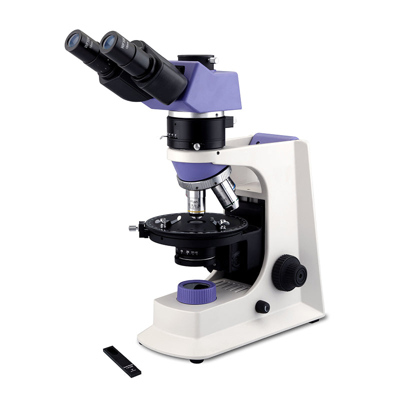 Polarizing Microscope with Strain Free Plan Objectives (Educational Grade)
